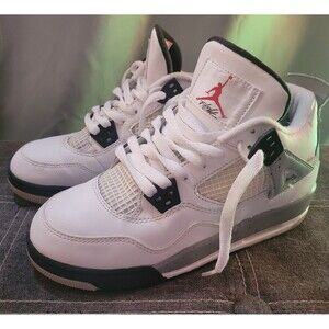 Jordan 4 Retro White Cement Sneakers